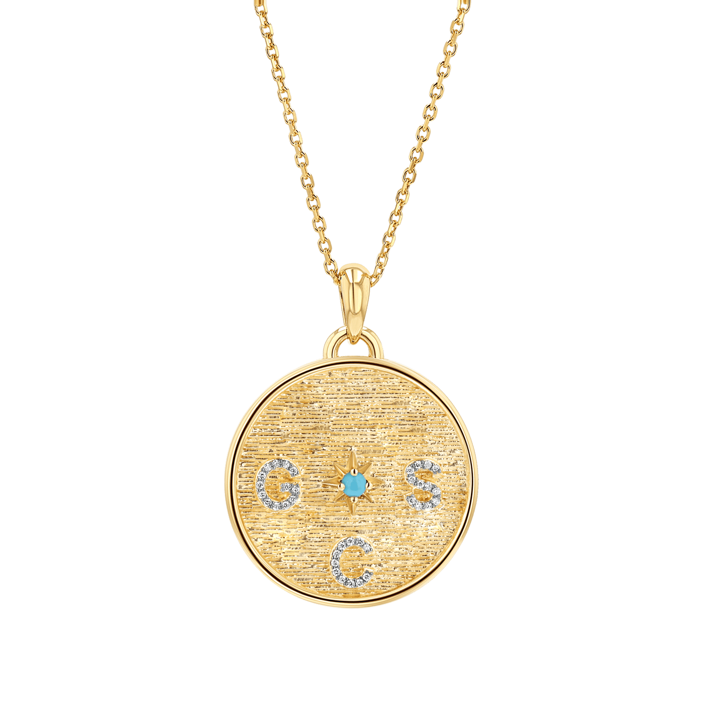 Circle of Life Diamond Multi Initial Charm - Lotus Diamond