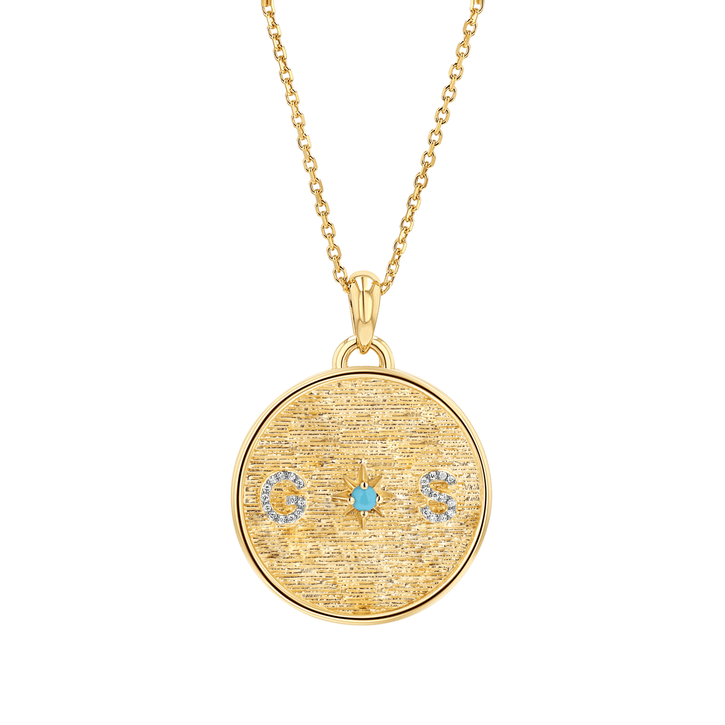 Circle of Life Diamond Multi Initial Charm - Lotus Diamond