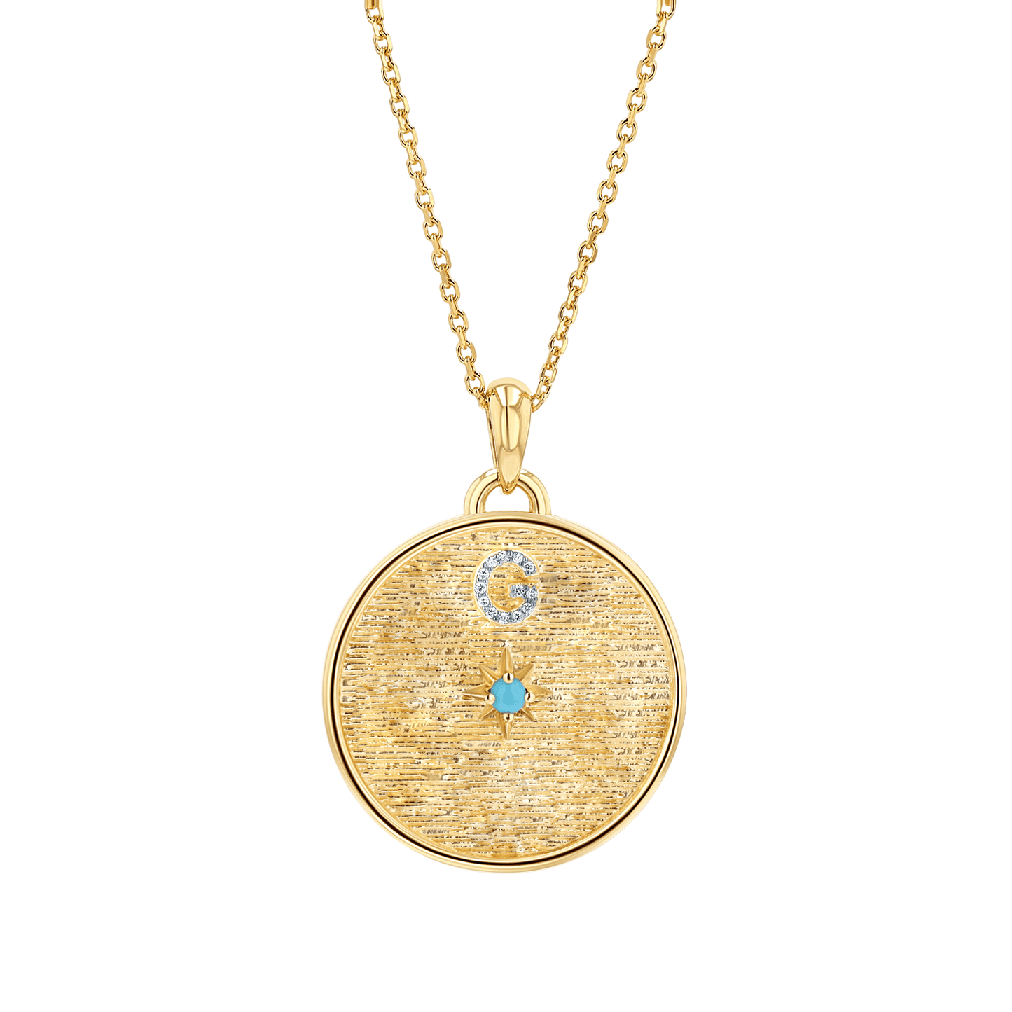 Circle of Life Diamond Multi Initial Charm - Lotus Diamond