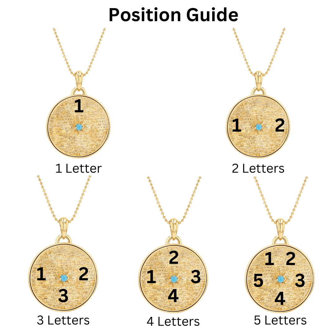 Circle of Life Diamond Multi Initial Necklace - Lotus Diamond