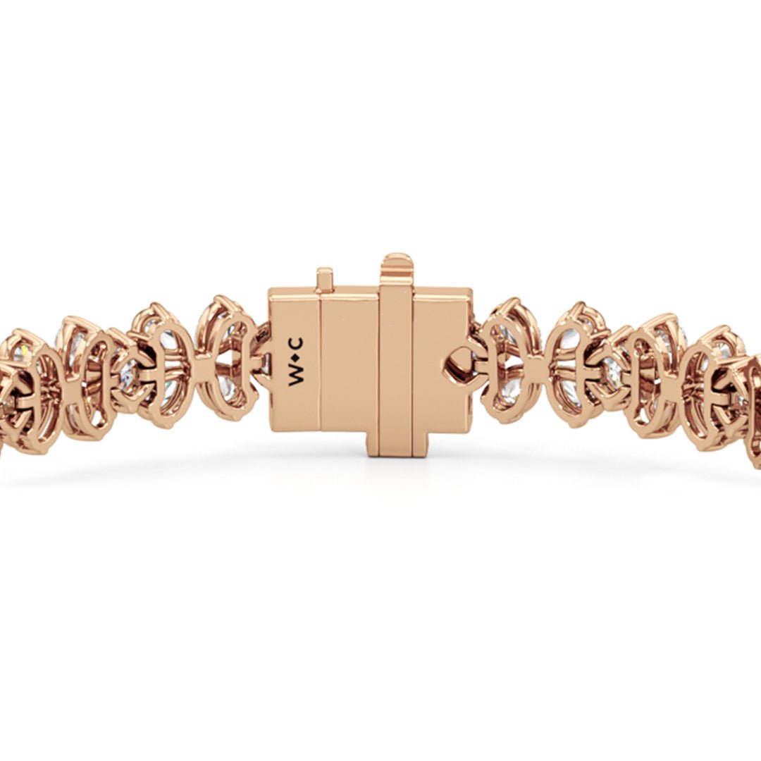 Clover Bracelet - Lotus Diamond