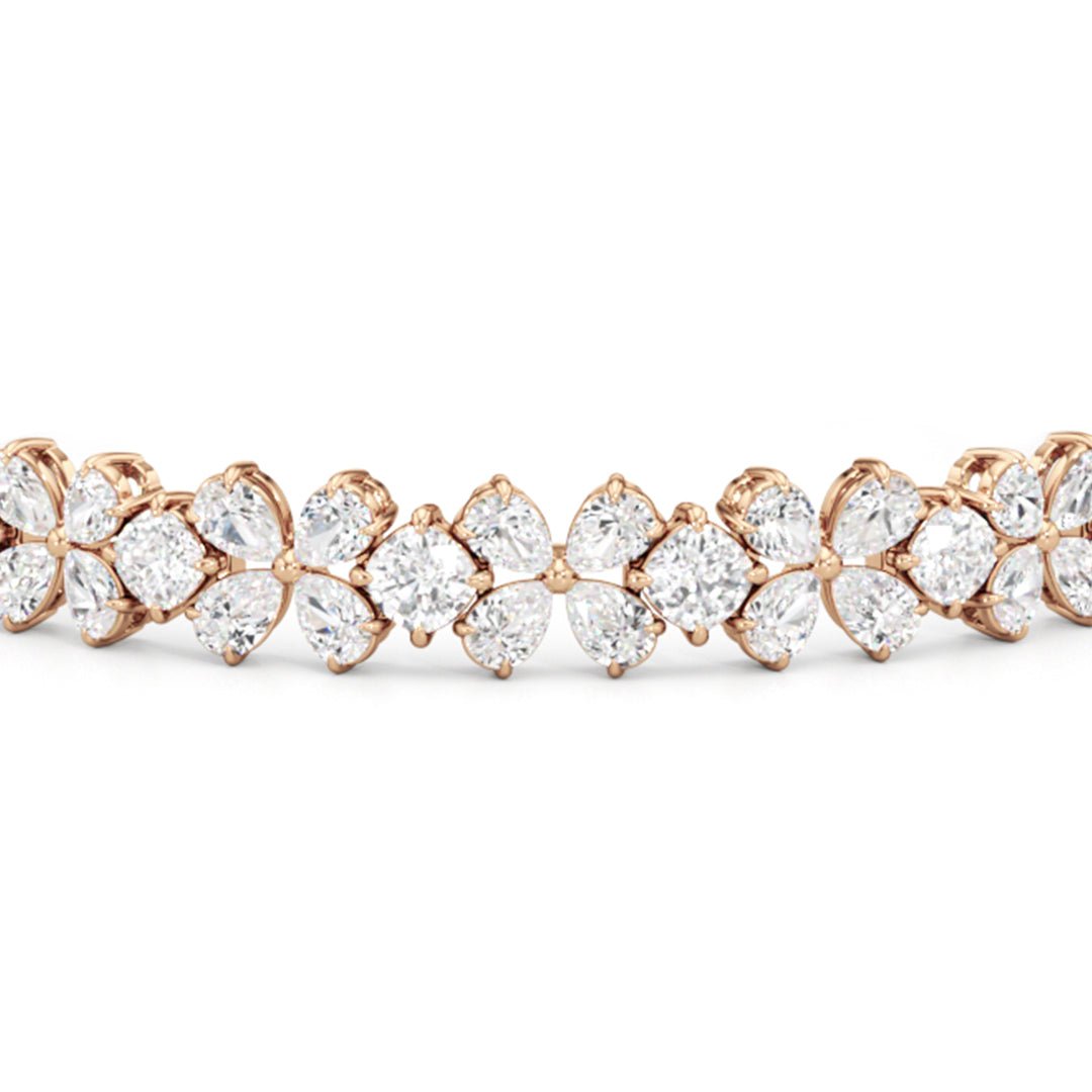 Clover Bracelet - Lotus Diamond