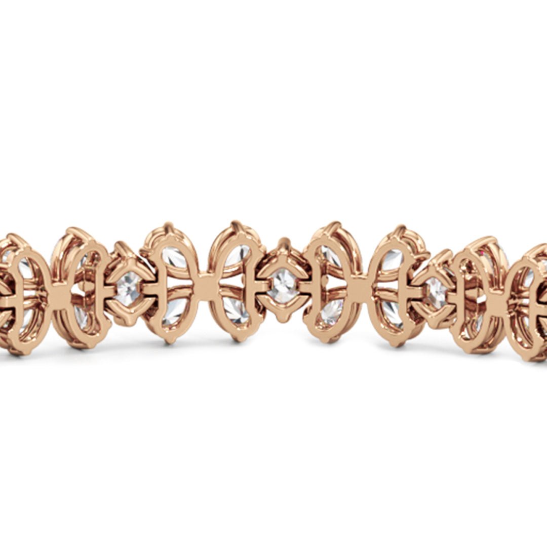 Clover Bracelet - Lotus Diamond