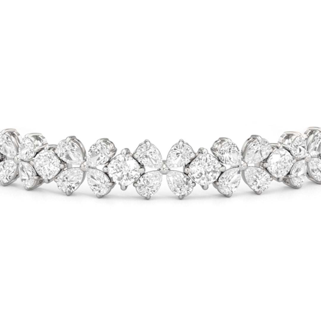 Clover Bracelet - Lotus Diamond