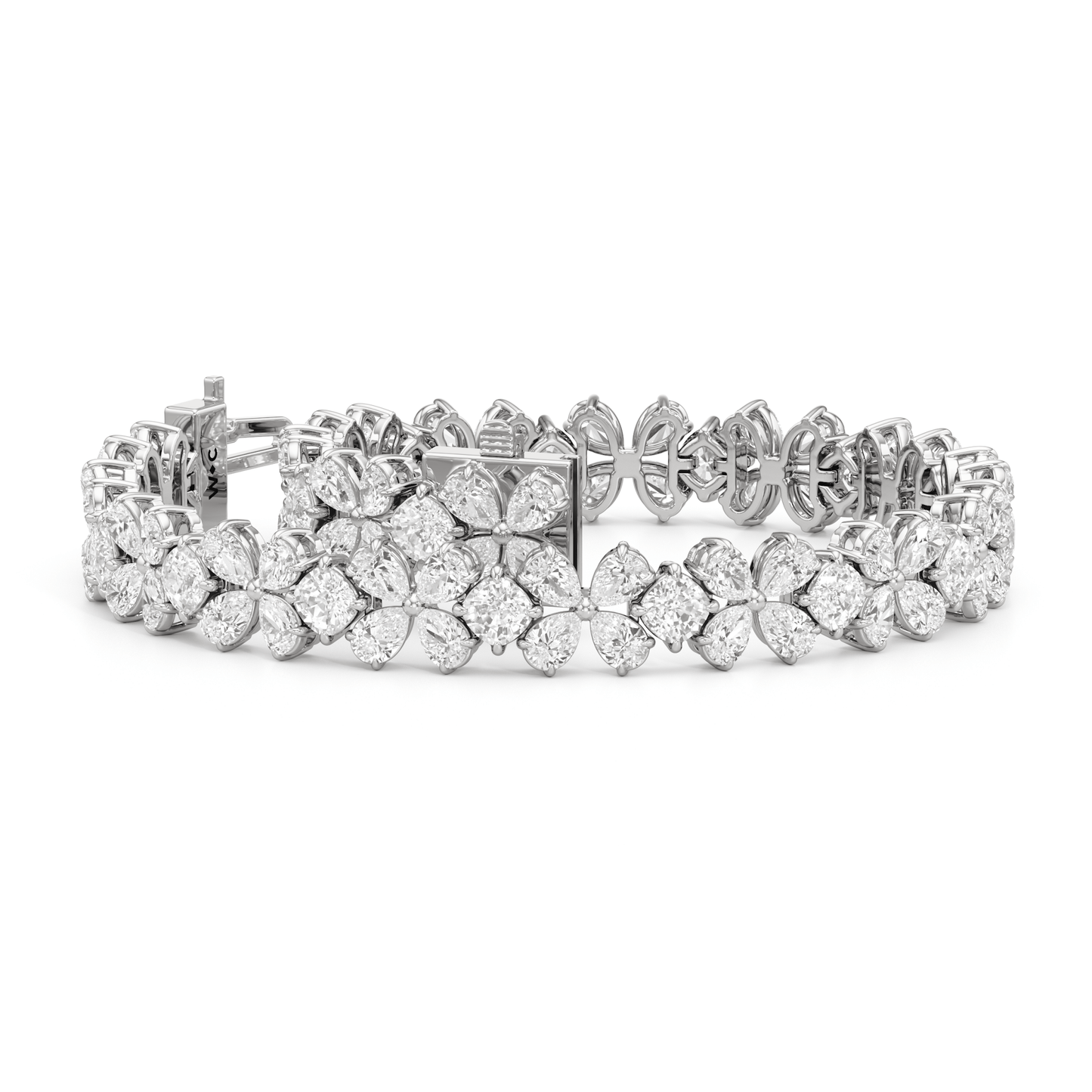 Clover Bracelet - Lotus Diamond