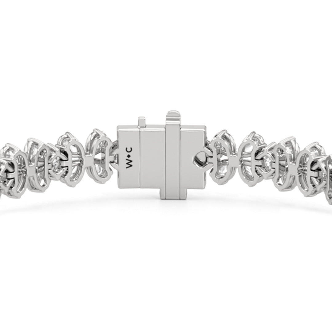 Clover Bracelet - Lotus Diamond