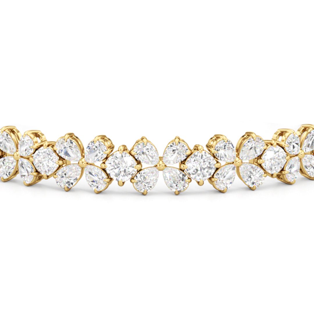 Clover Bracelet - Lotus Diamond