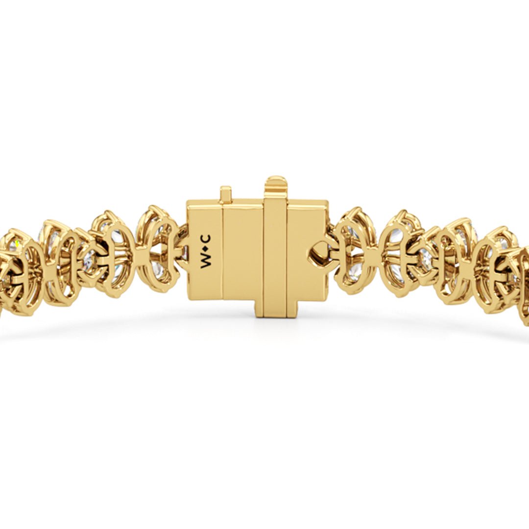 Clover Bracelet - Lotus Diamond