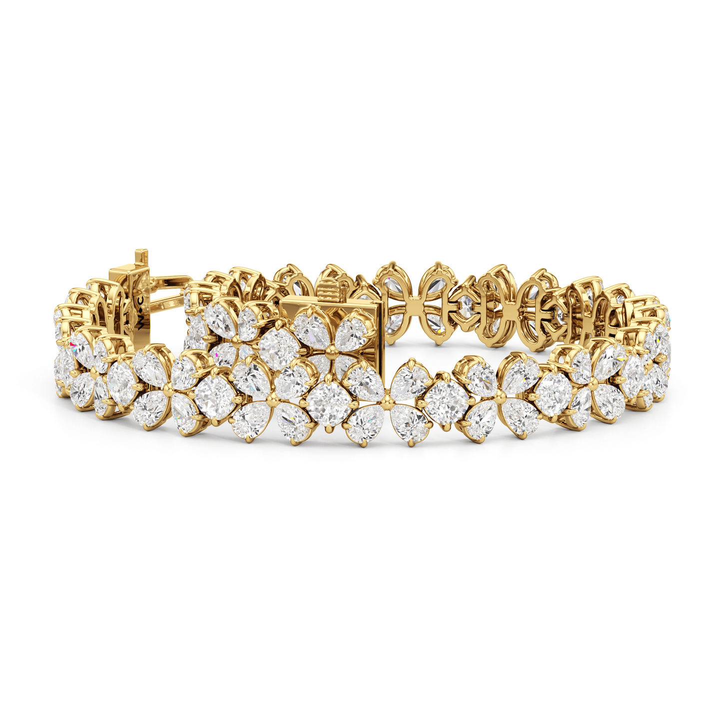 Clover Bracelet - Lotus Diamond