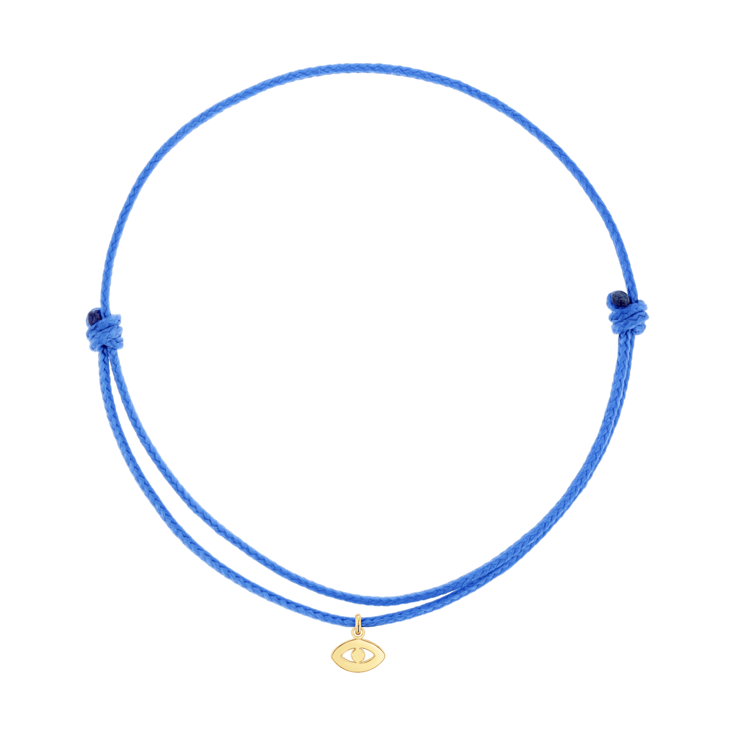 Cord Charm Bracelet - Lotus Diamond