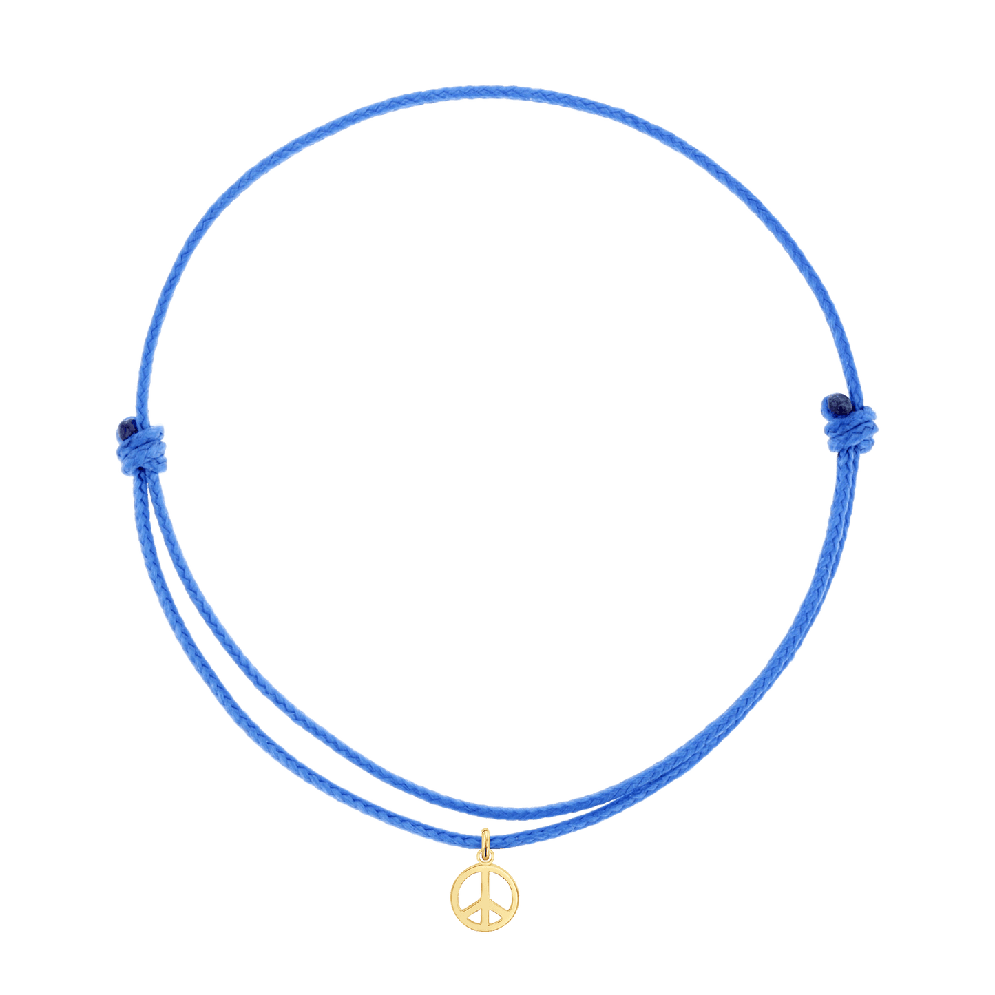 Cord Charm Bracelet - Lotus Diamond