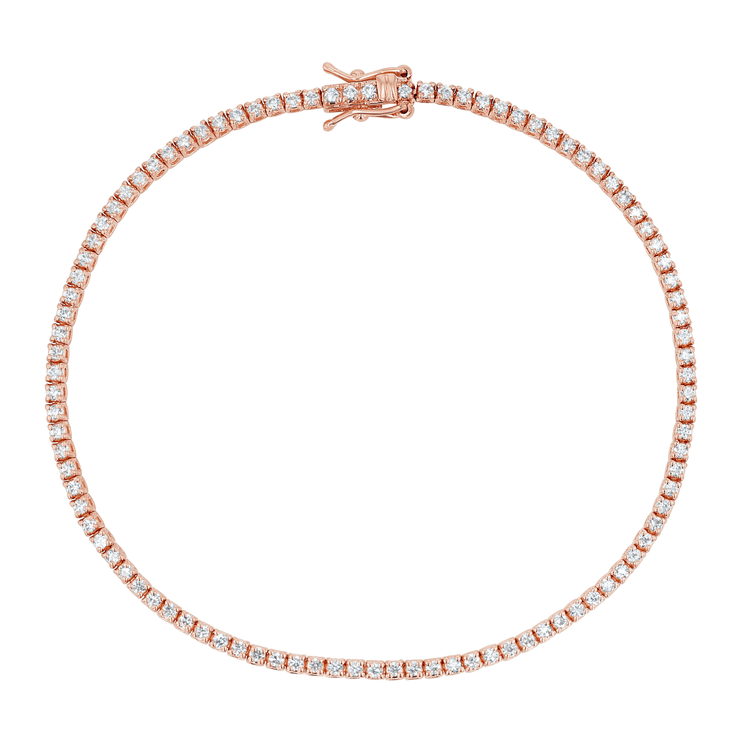 Dainty Diamond Tennis Bracelet - Lotus Diamond
