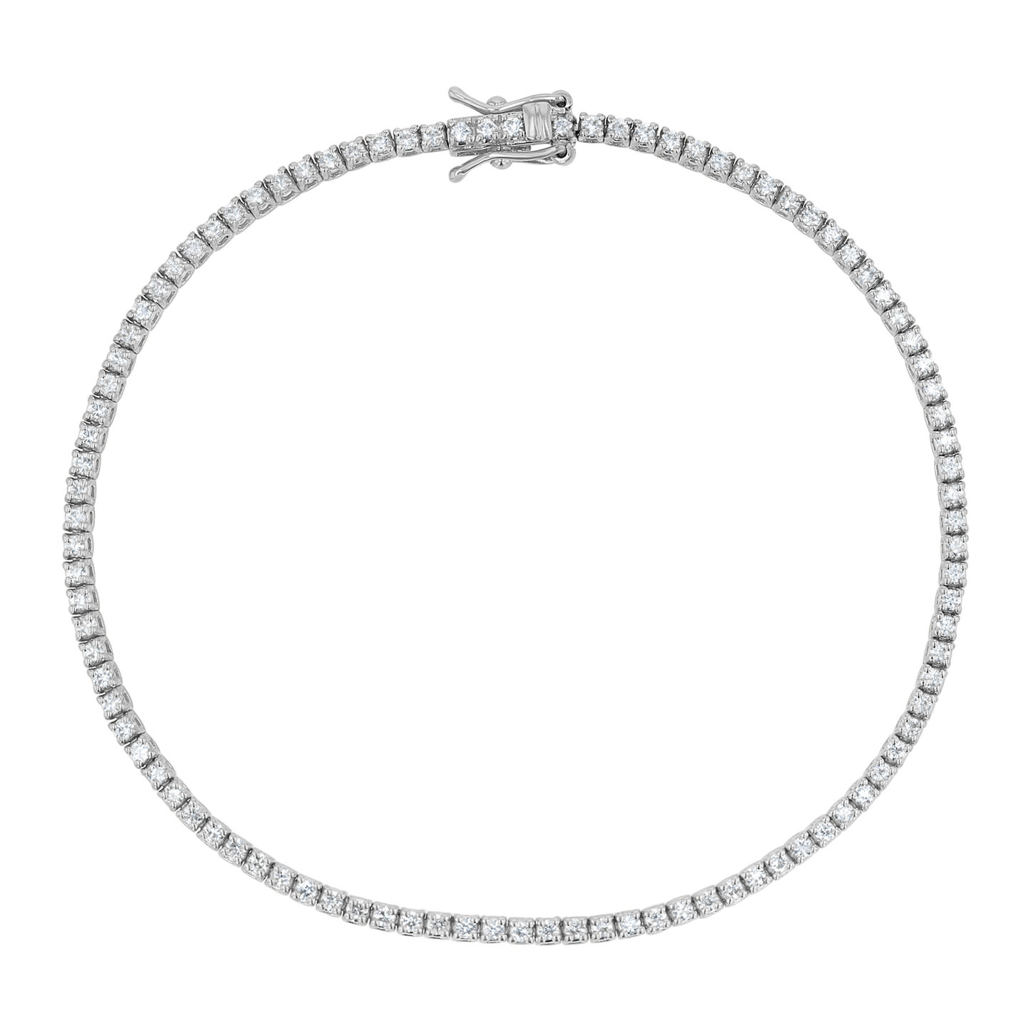 Dainty Diamond Tennis Bracelet - Lotus Diamond