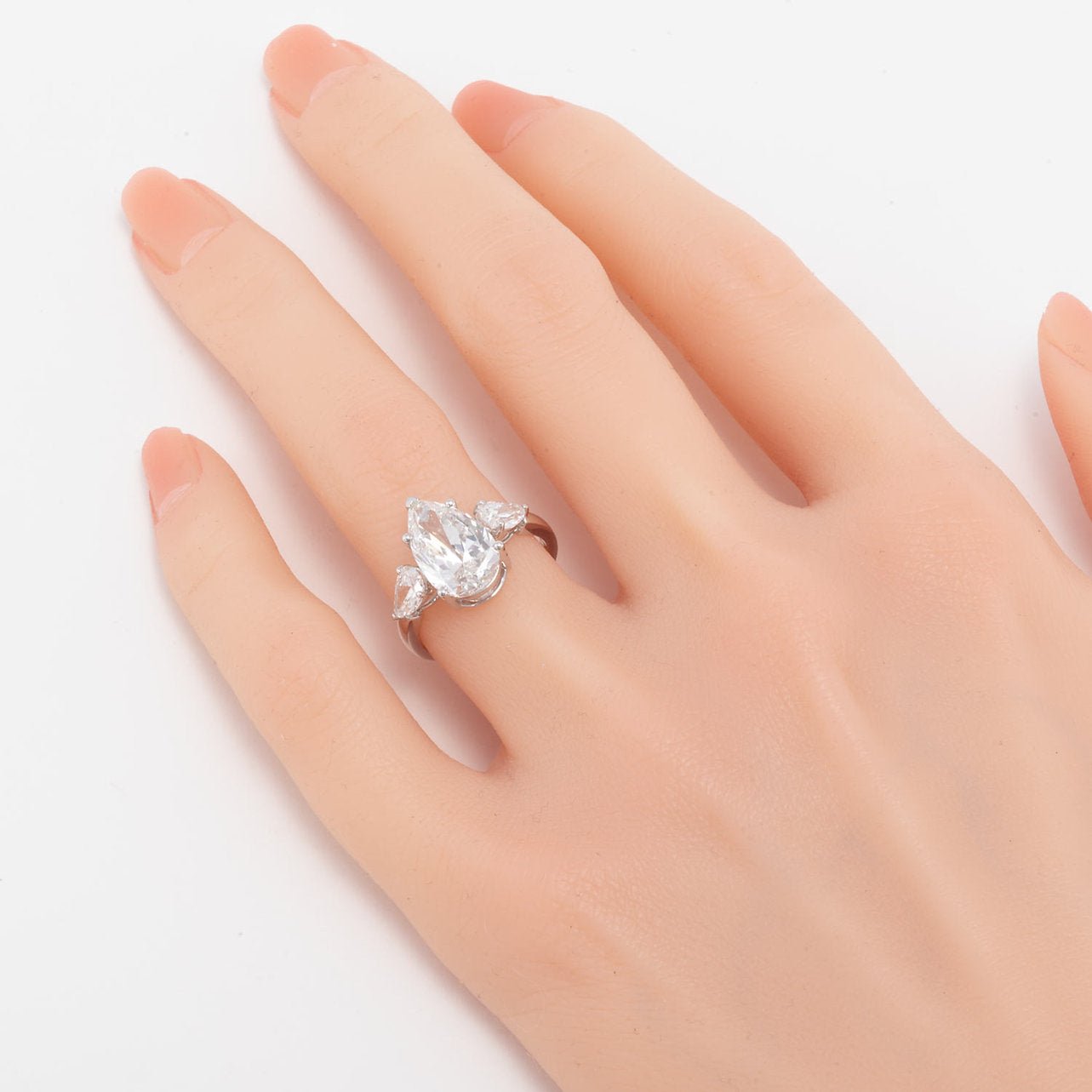 Diamond 18K ring setting - Lotus Diamond