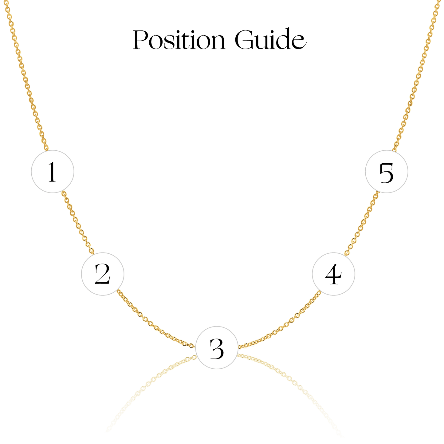 Diamond Asymmetrical Multi Initial Necklace - Lotus Diamond