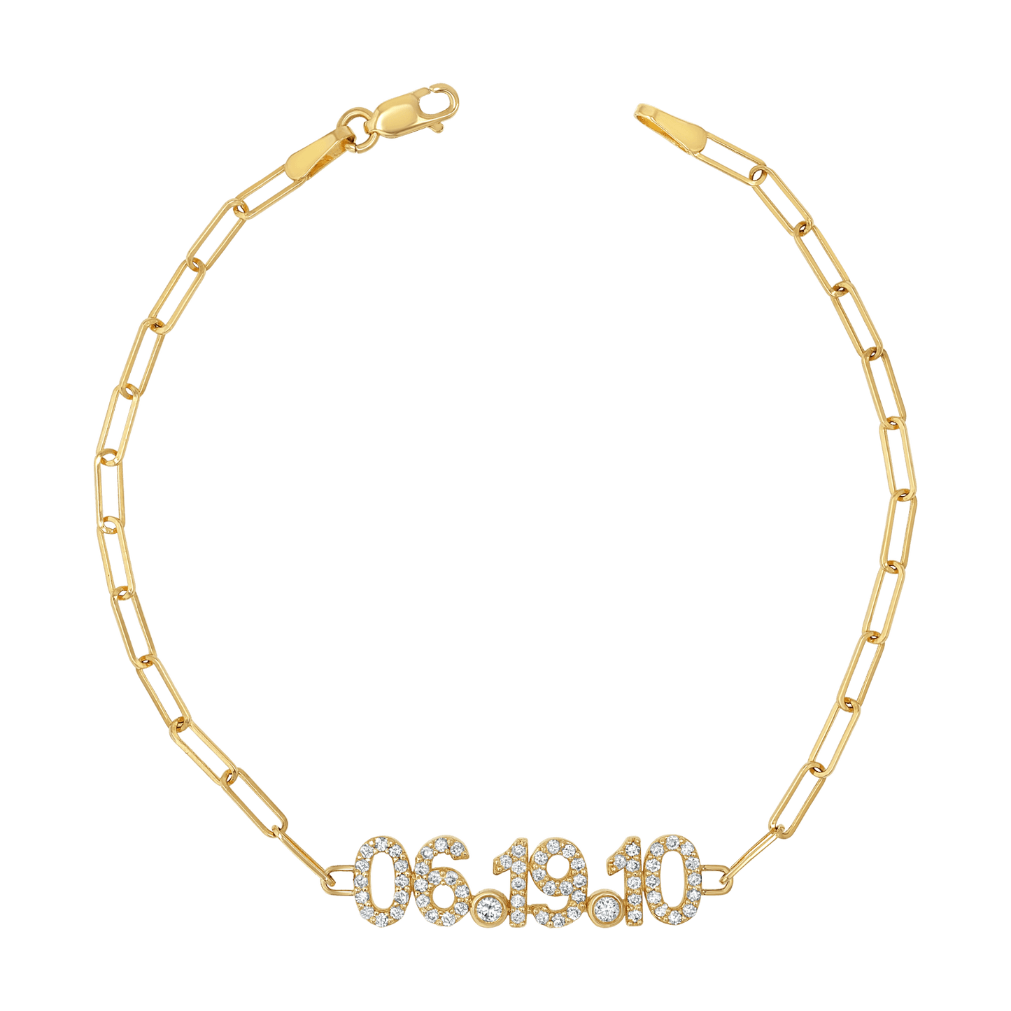 Diamond Date Bracelet - Lotus Diamond