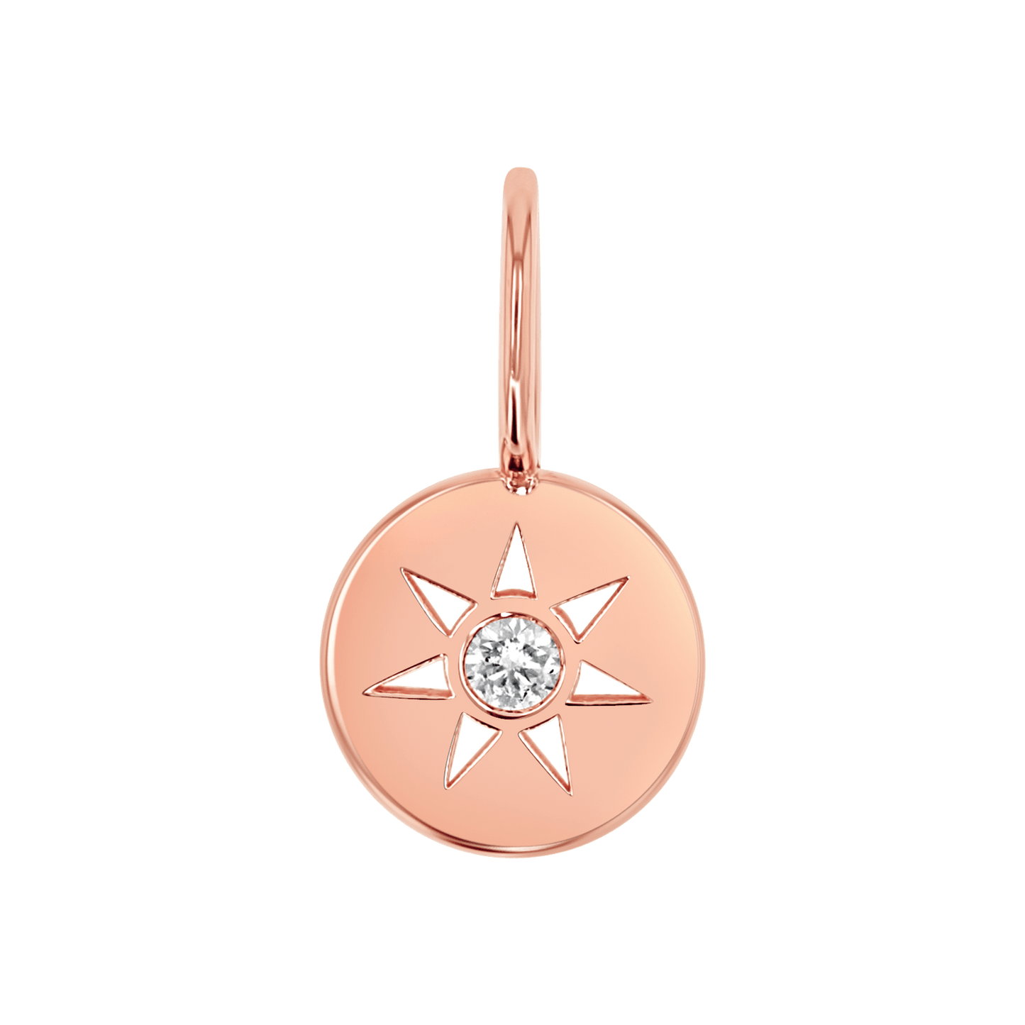 Diamond Sun Charm - Lotus Diamond