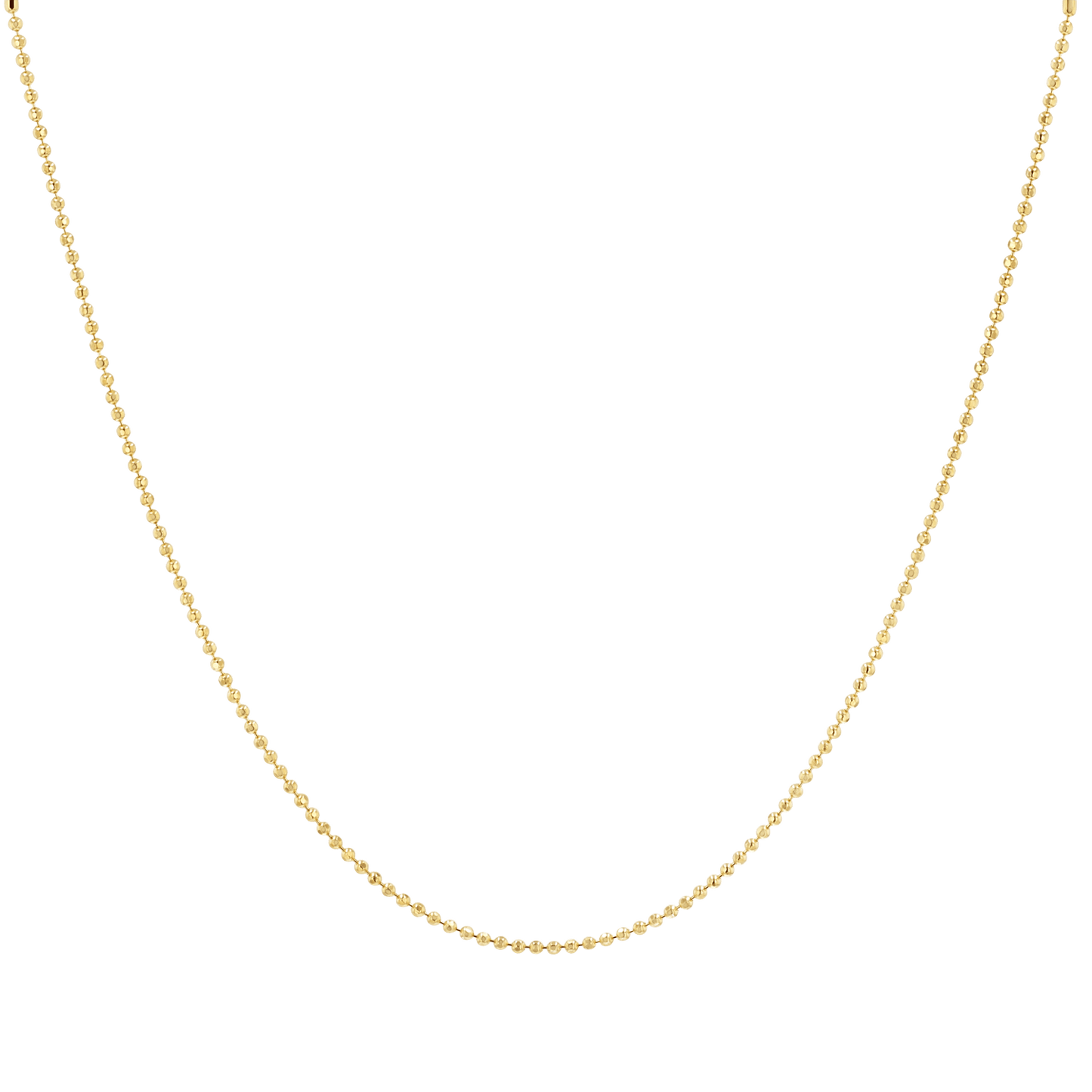 Disco Ball Chain Necklace - Lotus Diamond