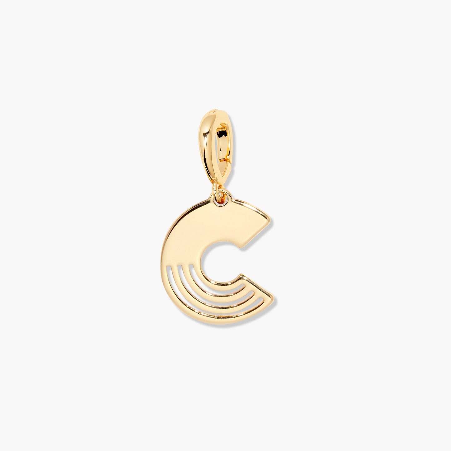 Emerson Initial Charm - Lotus Diamond