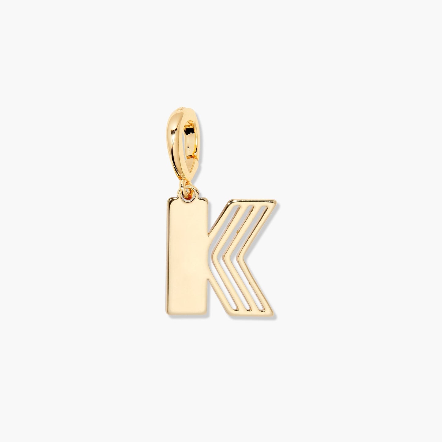 Emerson Initial Charm - Lotus Diamond