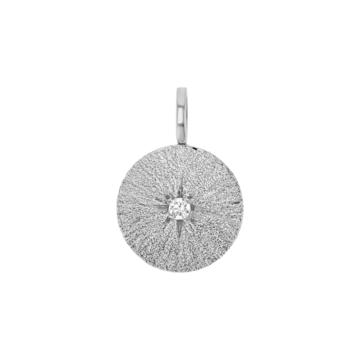 Glimmer Birthstone Charm - Lotus Diamond