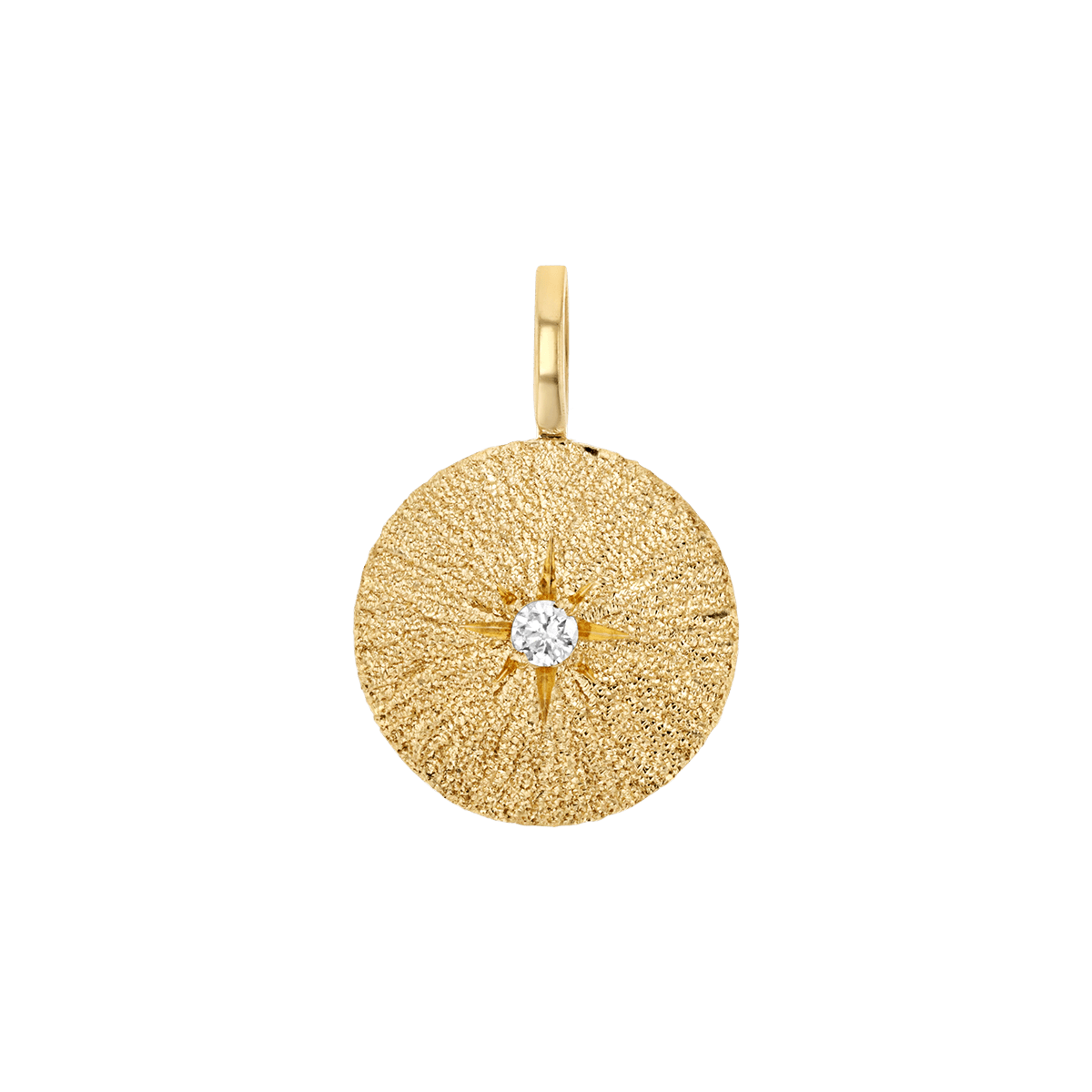 Glimmer Birthstone Charm - Lotus Diamond