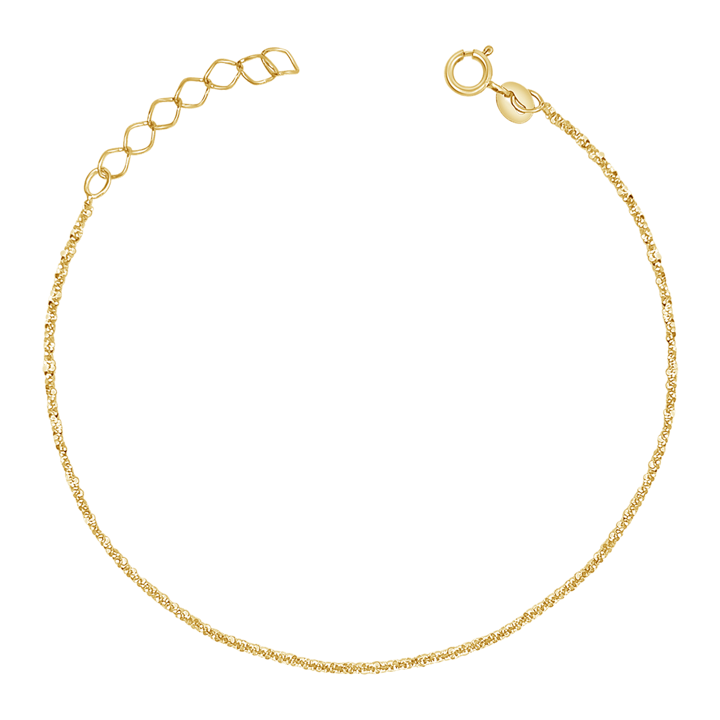 Glimmer Chain Bracelet - Lotus Diamond