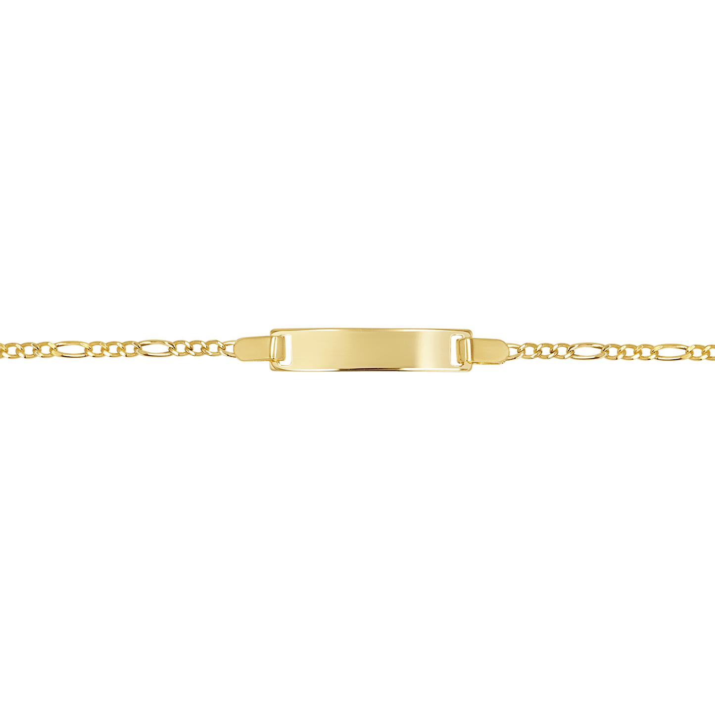 Kids Baby Figaro ID Bracelet - Lotus Diamond