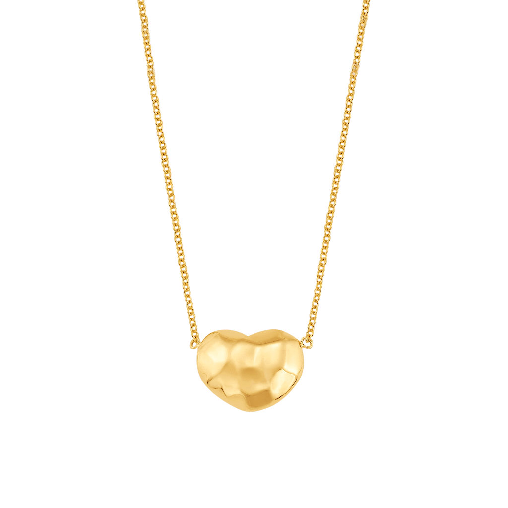 Kids Baby Love Heart Necklace - Lotus Diamond