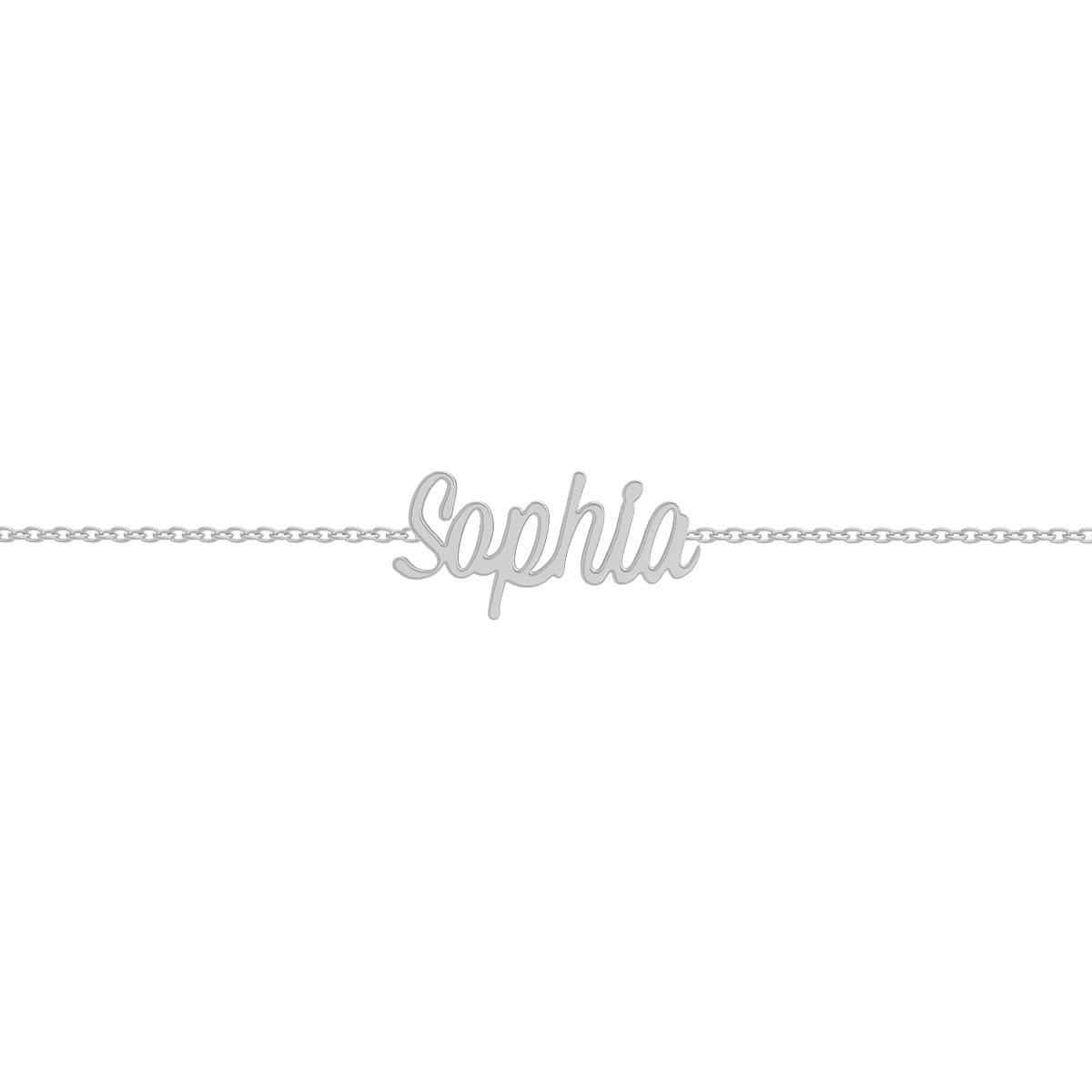 Kids Custom Name Bracelet - Lotus Diamond