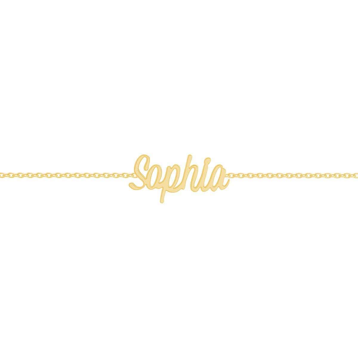Kids Custom Name Bracelet - Lotus Diamond