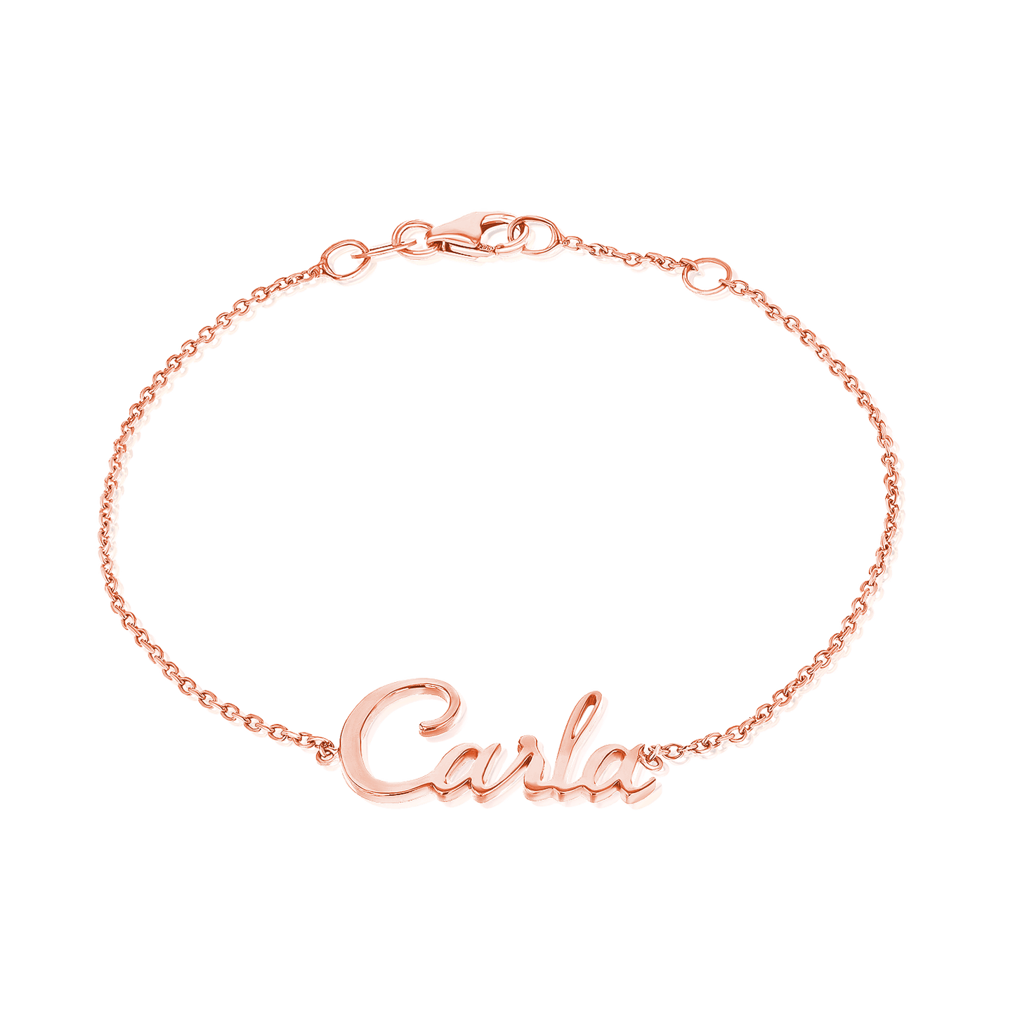 Kids Custom Name Bracelet - Lotus Diamond