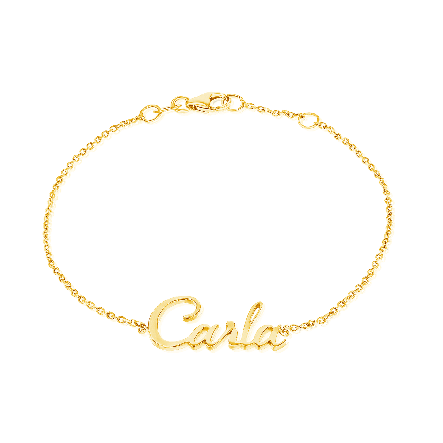 Kids Custom Name Bracelet - Lotus Diamond