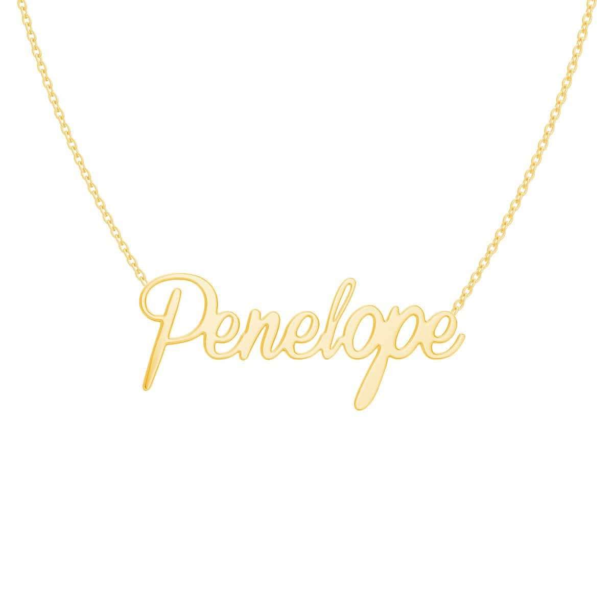 Kids Custom Name Necklace - Lotus Diamond