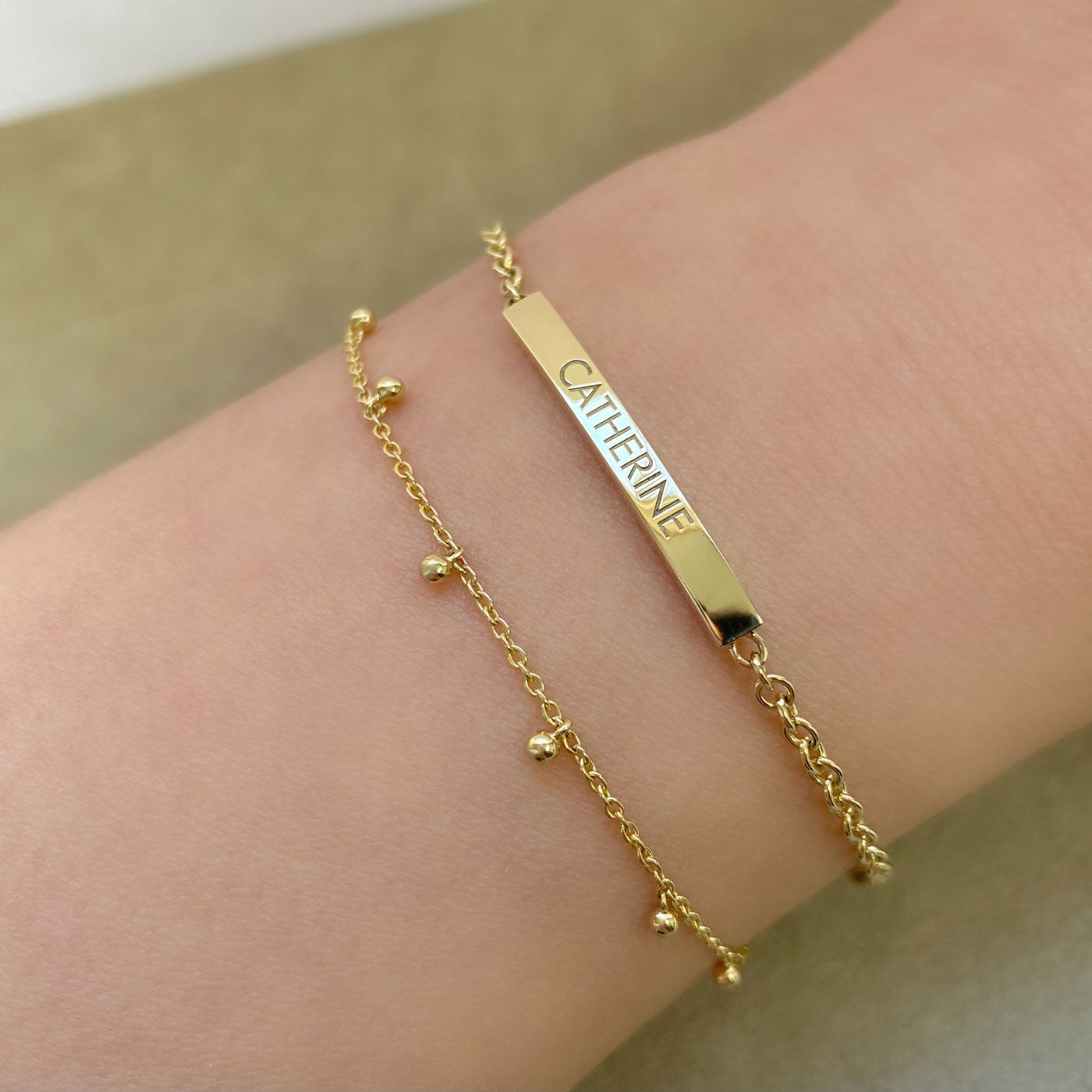 Kids Dainty Ball Bracelet - Lotus Diamond