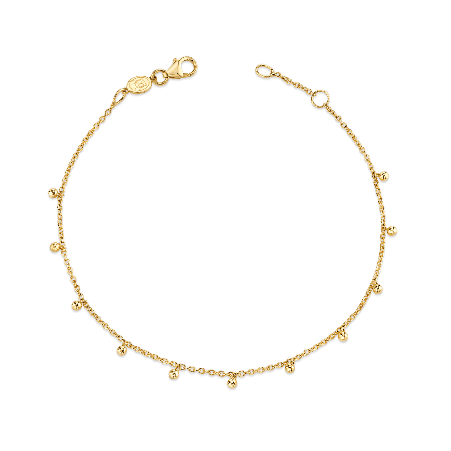 Kids Dainty Ball Bracelet - Lotus Diamond
