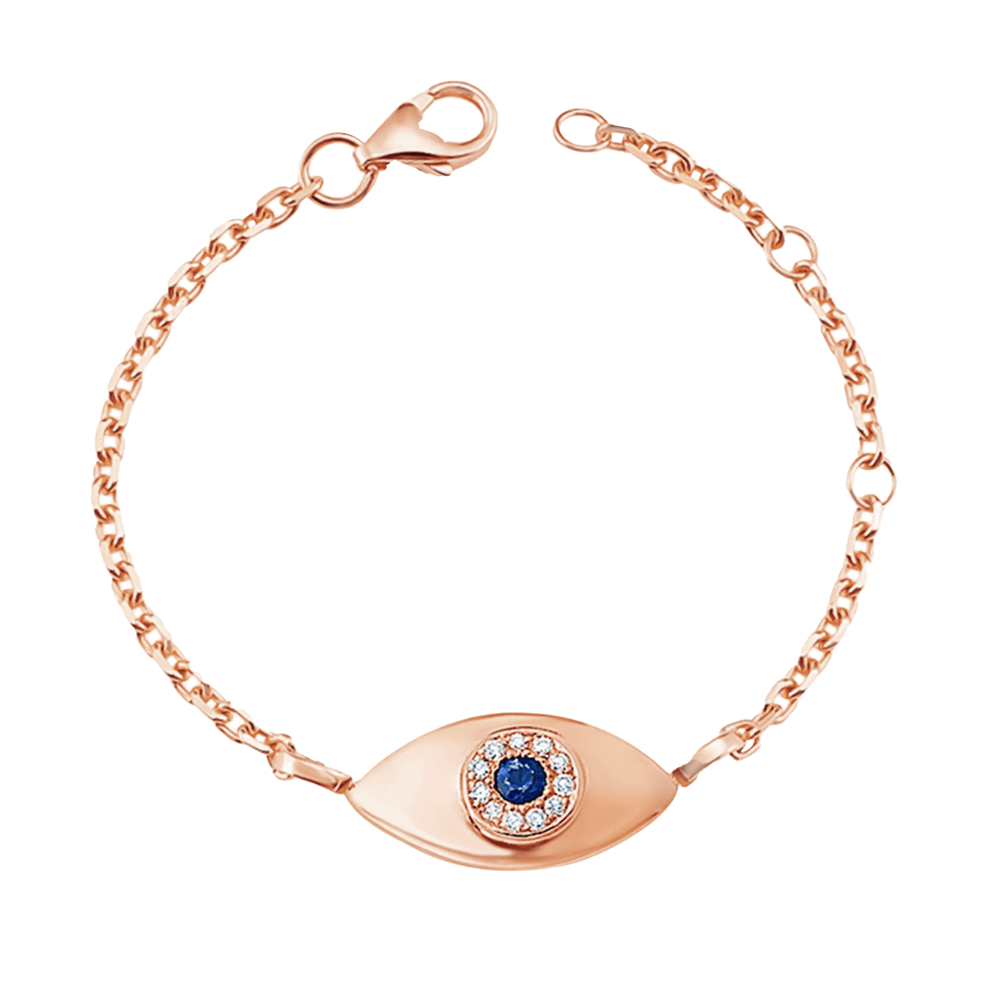Kids Evil Eye Bracelet - Lotus Diamond