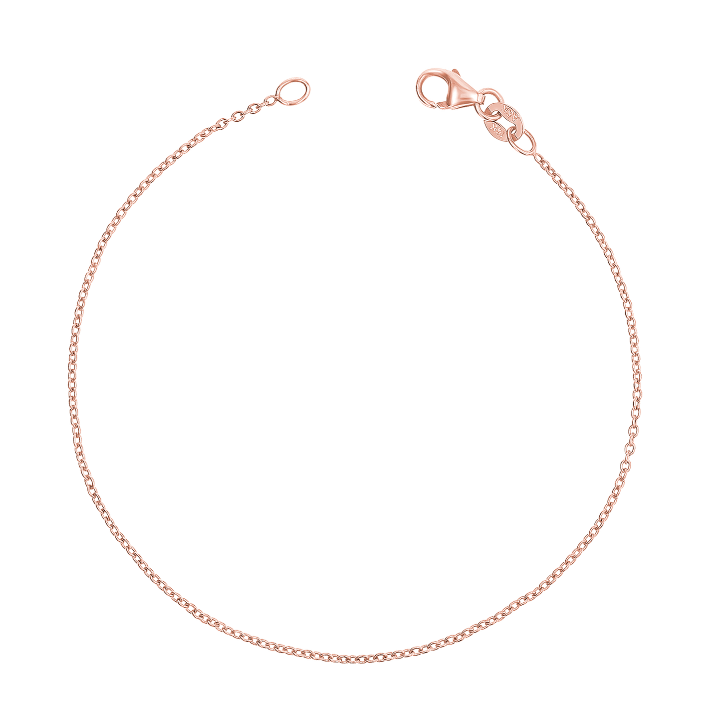 Kids Gold Cable Chain Bracelet - Lotus Diamond
