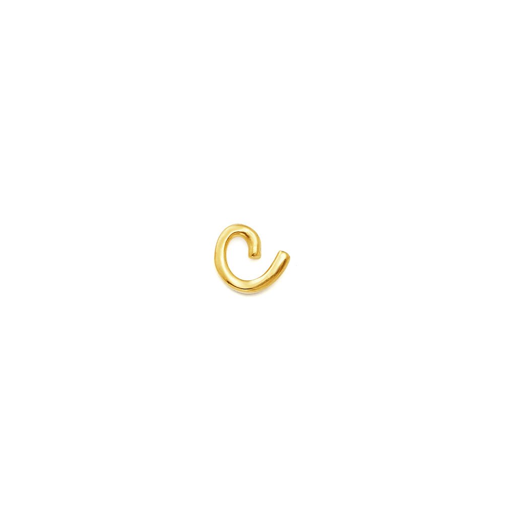 Kids Mini Letter Necklace - Lotus Diamond