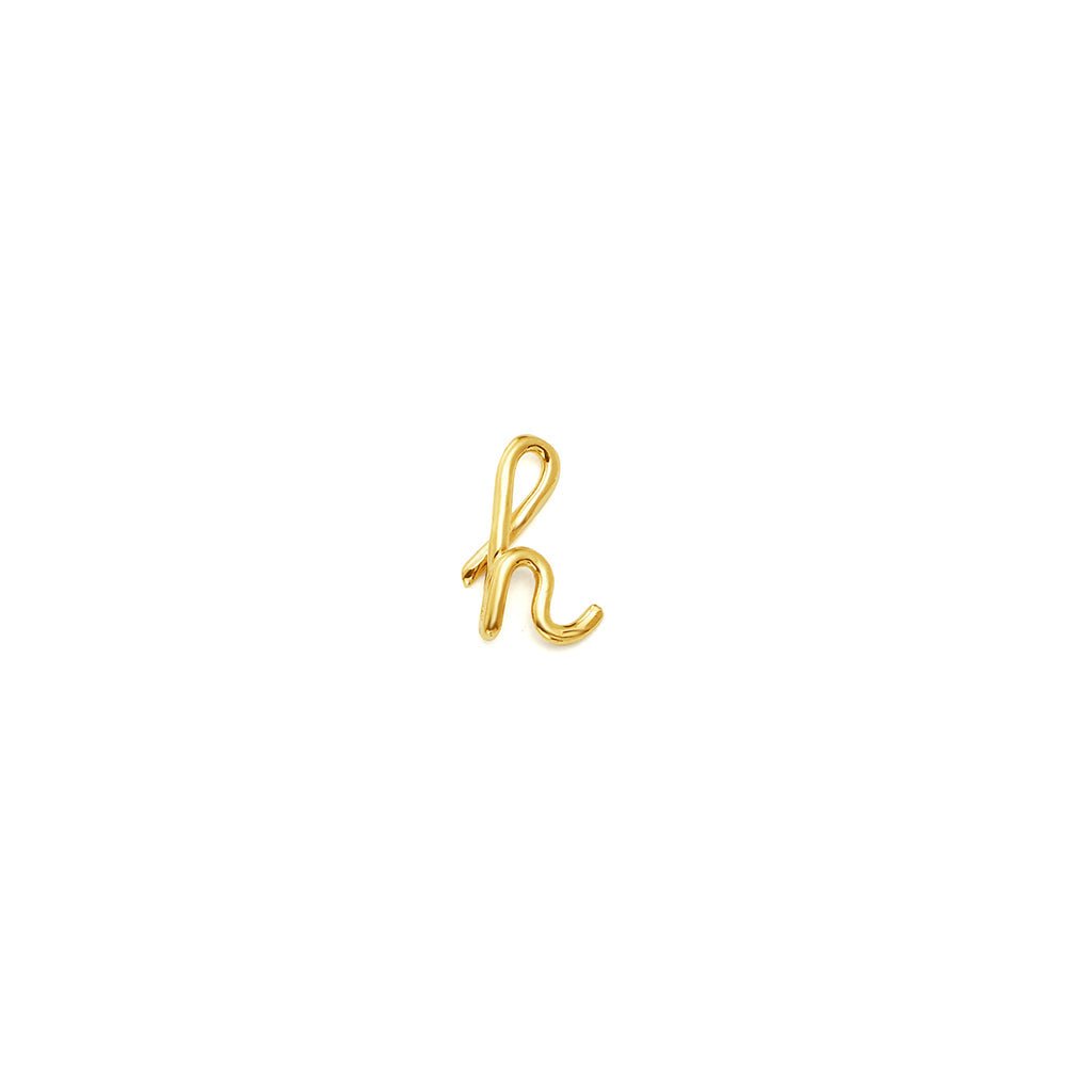 Kids Mini Letter Necklace - Lotus Diamond