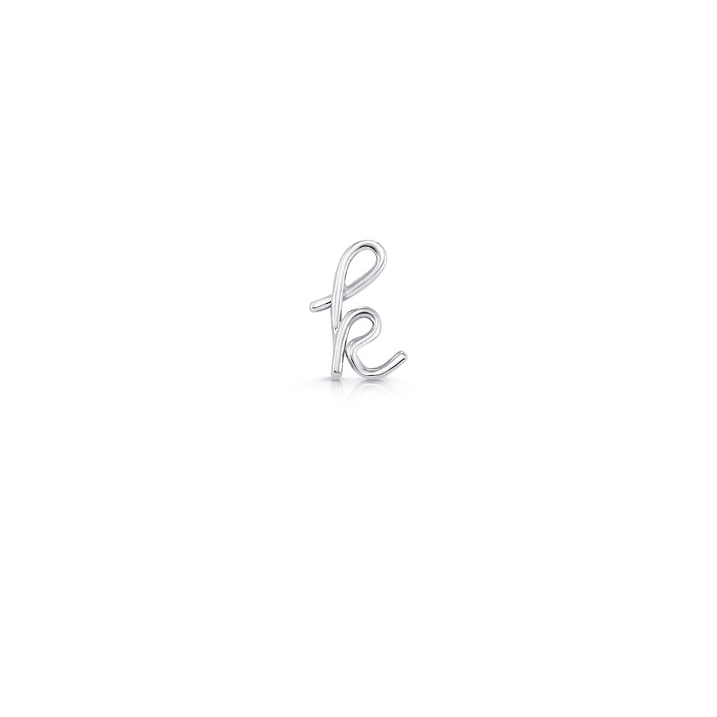 Kids Mini Letter Necklace - Lotus Diamond