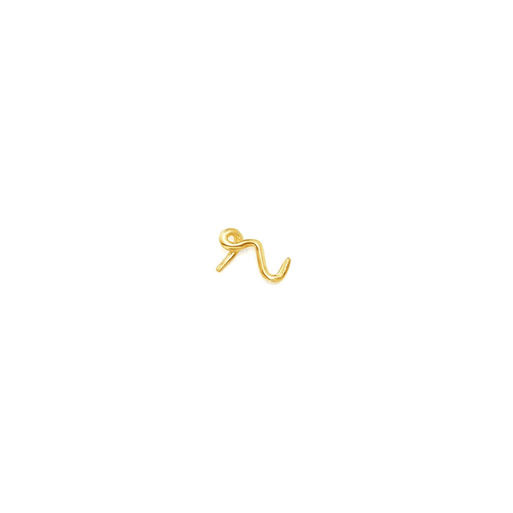 Kids Mini Letter Necklace - Lotus Diamond