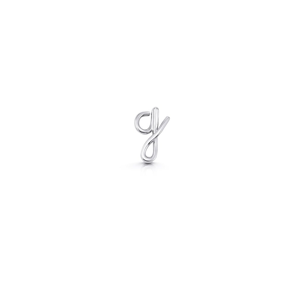 Kids Mini Letter Necklace - Lotus Diamond