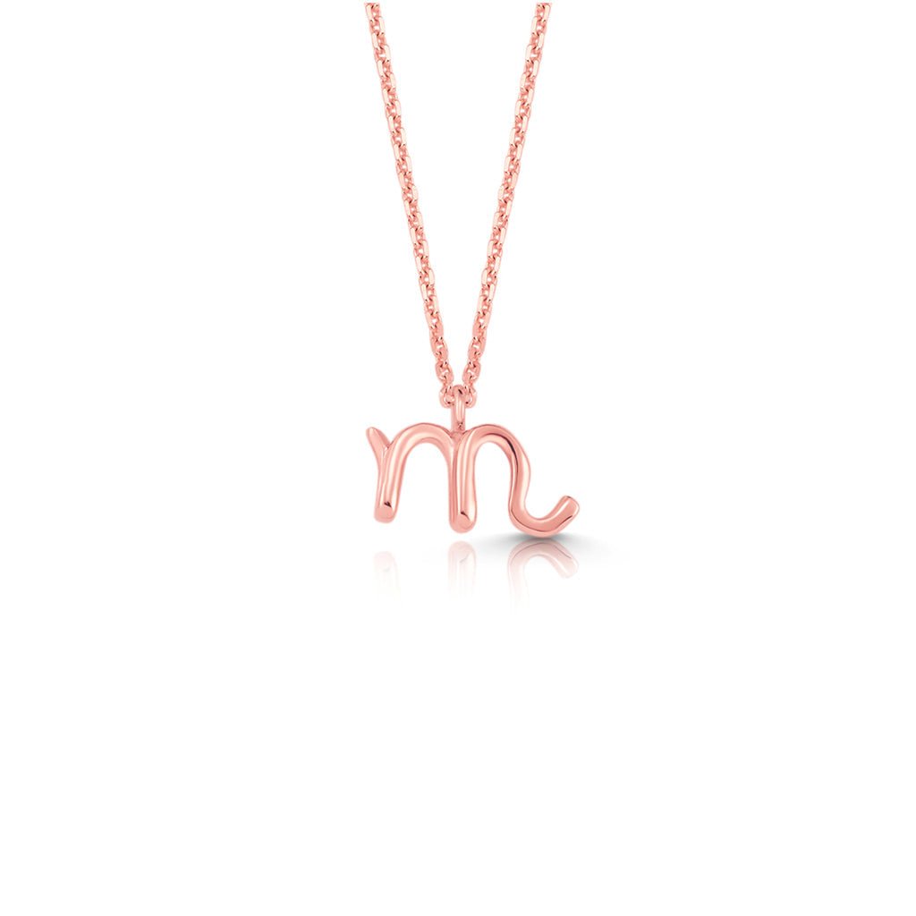 Kids Mini Letter Necklace - Lotus Diamond