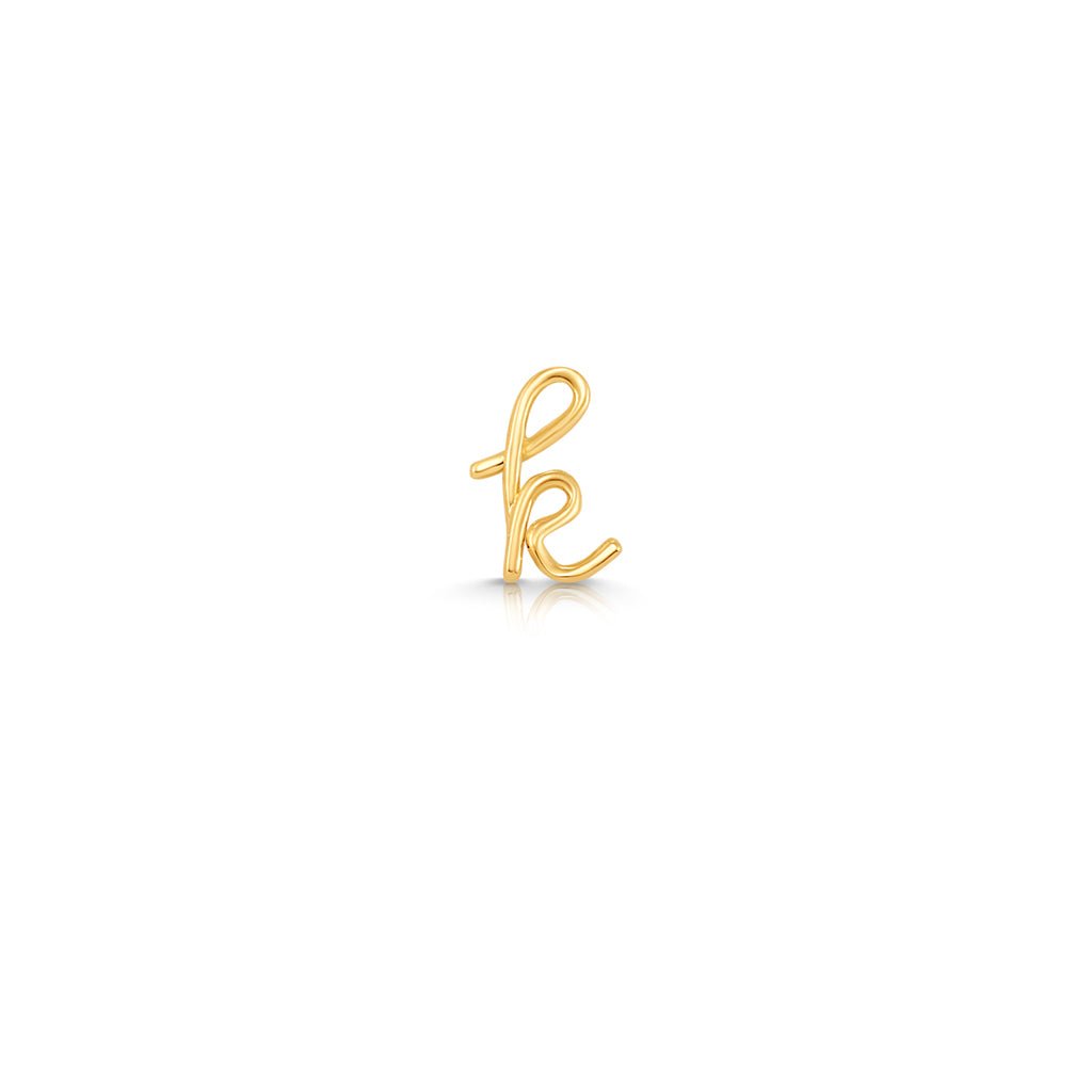Kids Mini Letter Necklace - Lotus Diamond