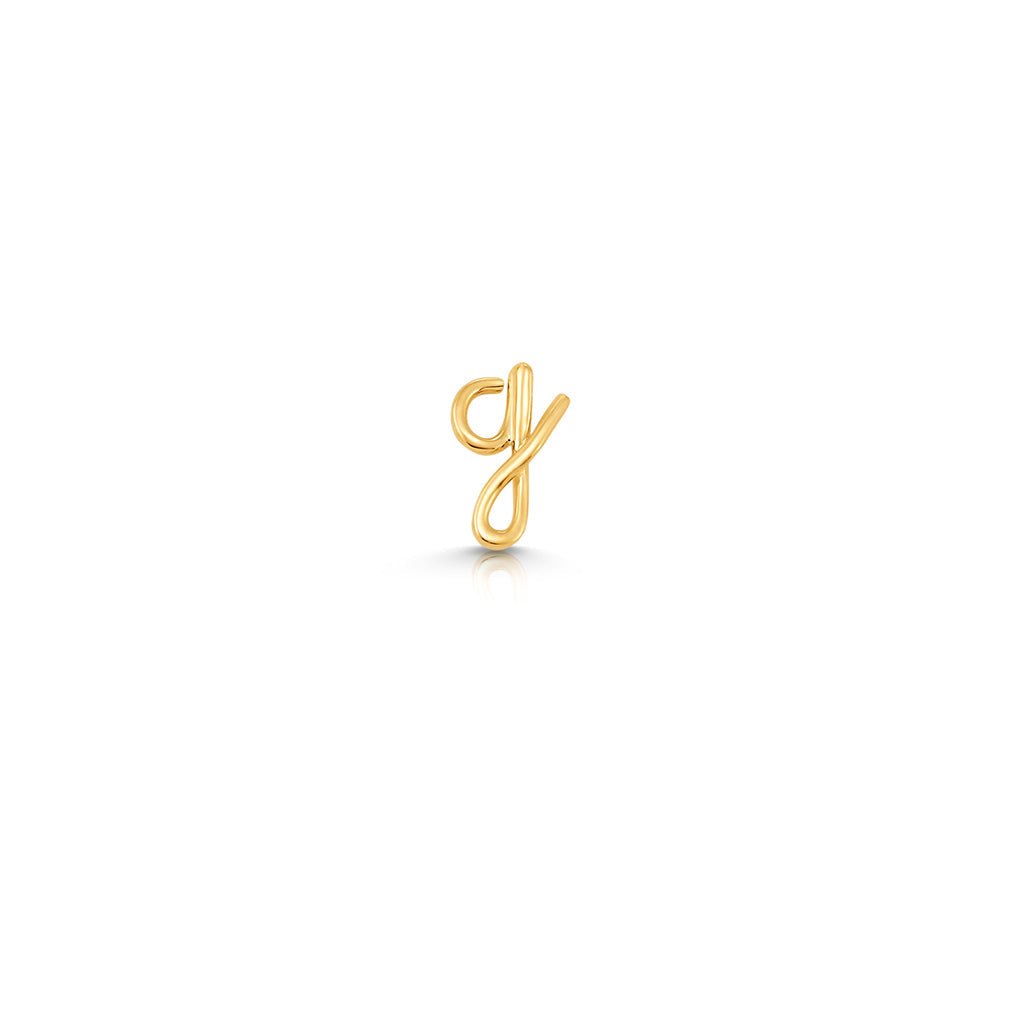 Kids Mini Letter Necklace - Lotus Diamond