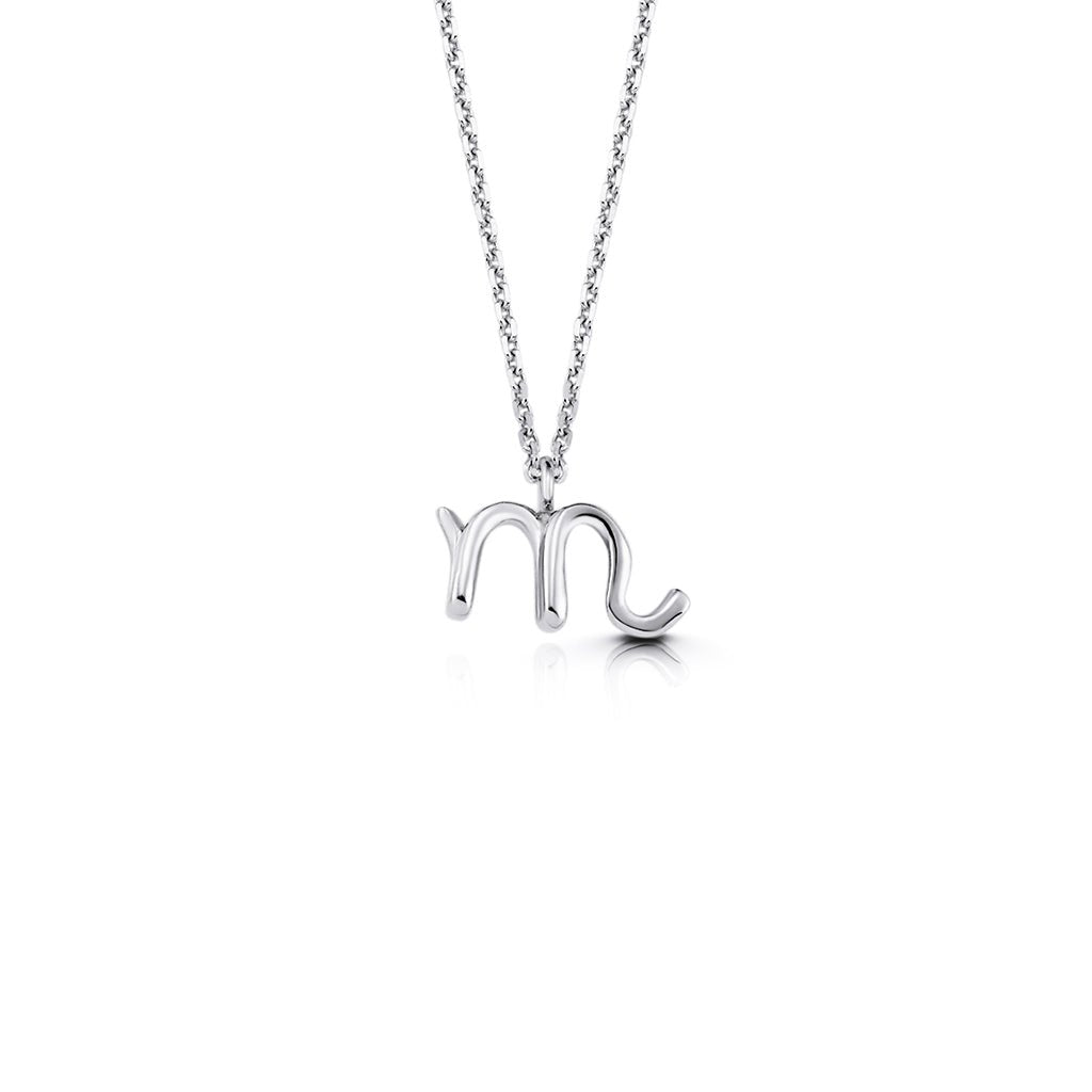 Kids Mini Letter Necklace - Lotus Diamond