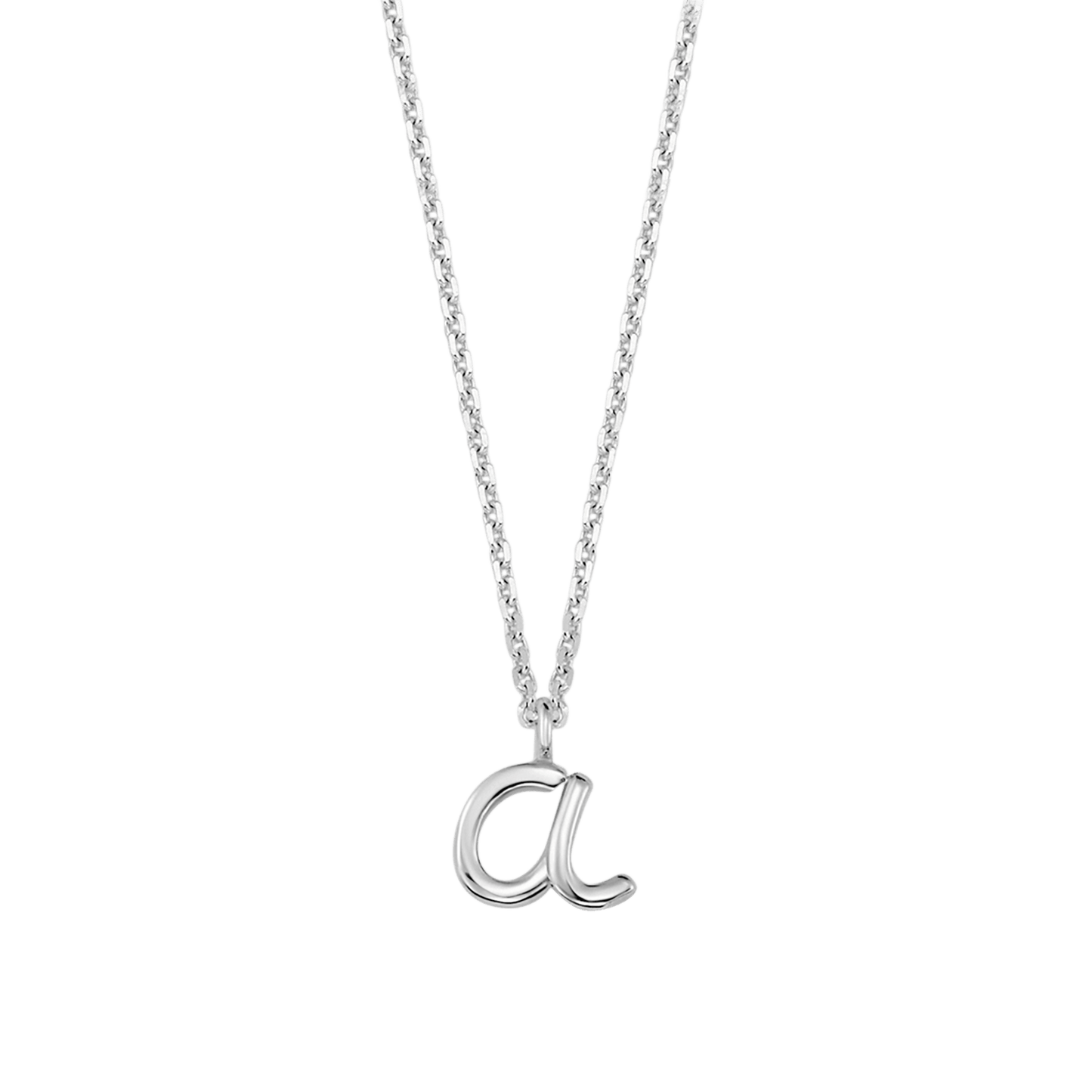 Kids Mini Letter Necklace - Lotus Diamond