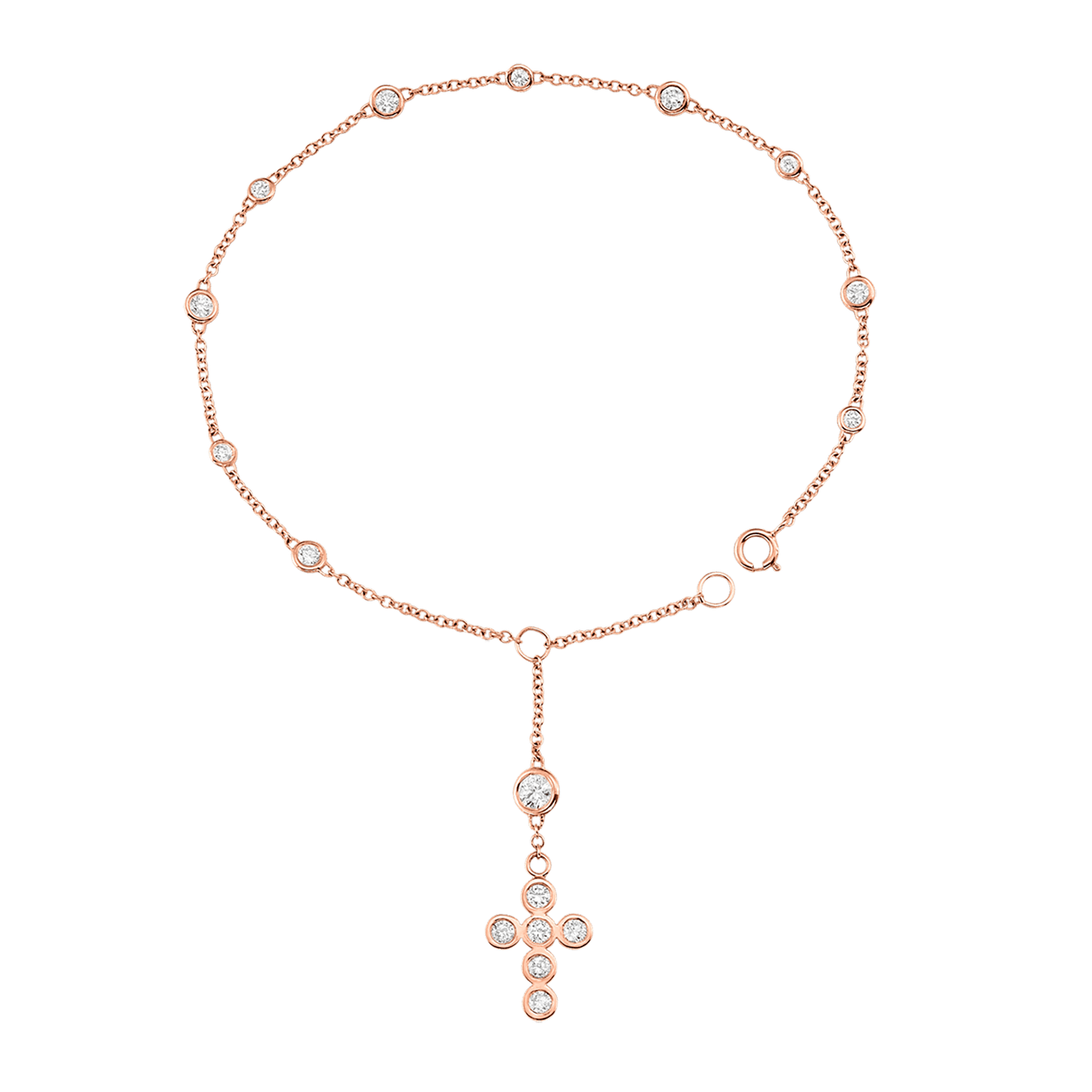 Kids Religious Rosary Bracelet - Lotus Diamond