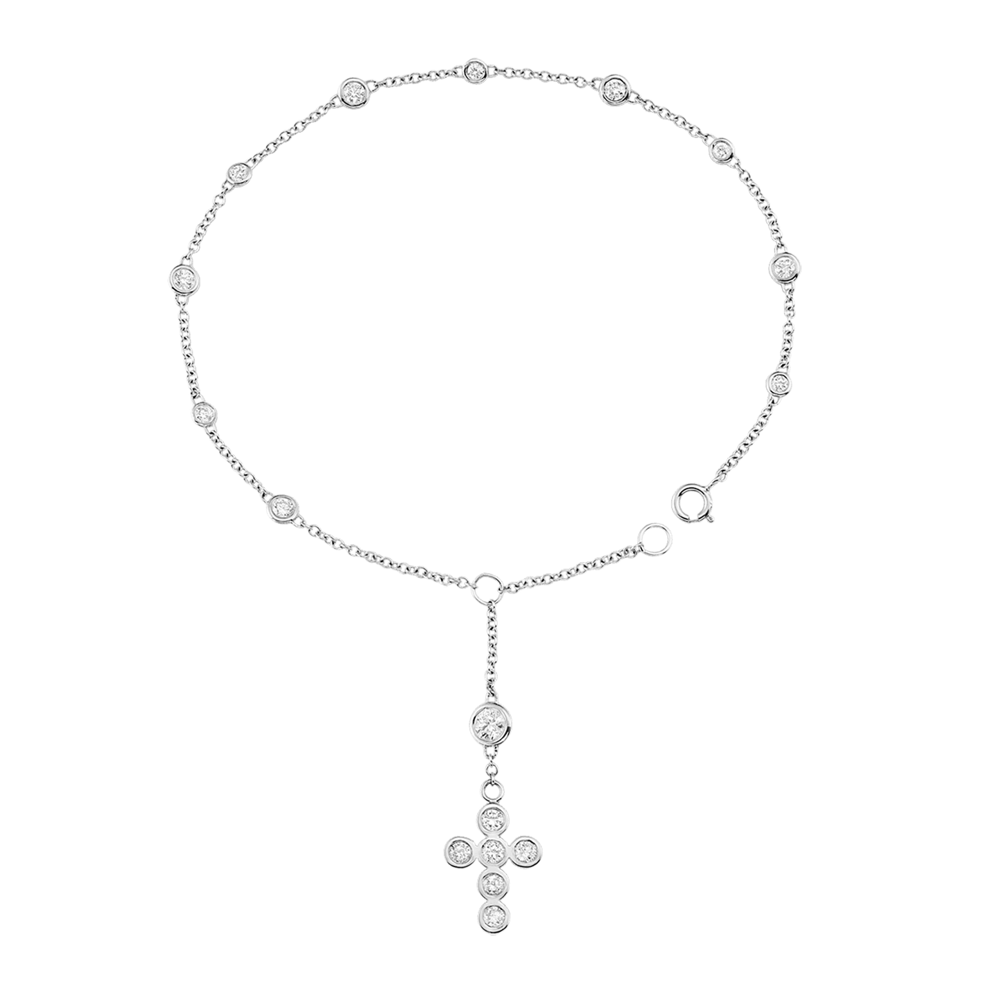 Kids Religious Rosary Bracelet - Lotus Diamond